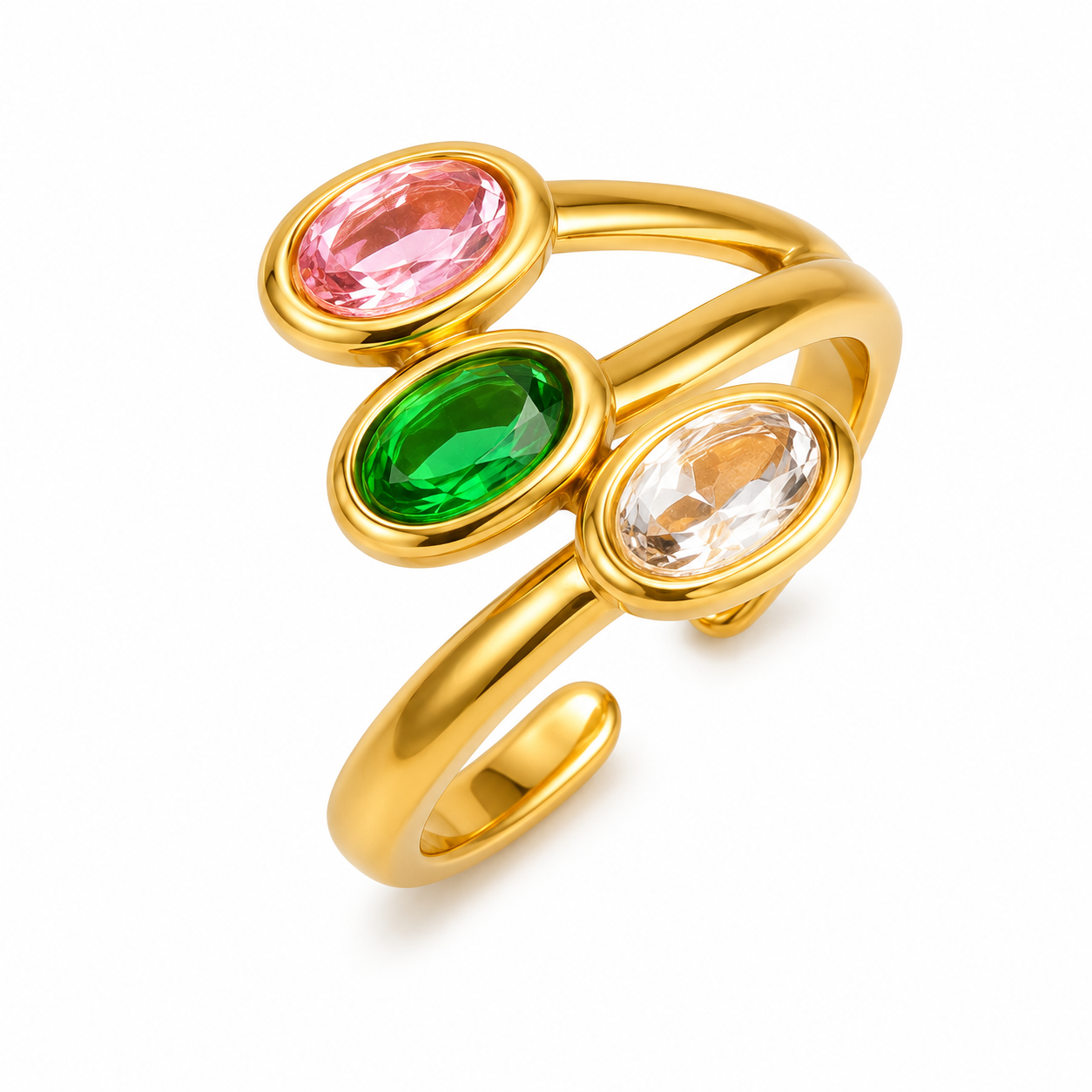 Tidal Stone Ring