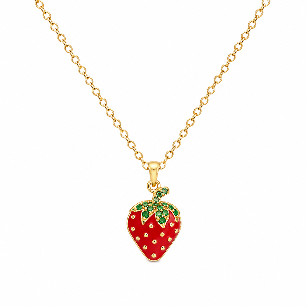 Strawberry Necklace