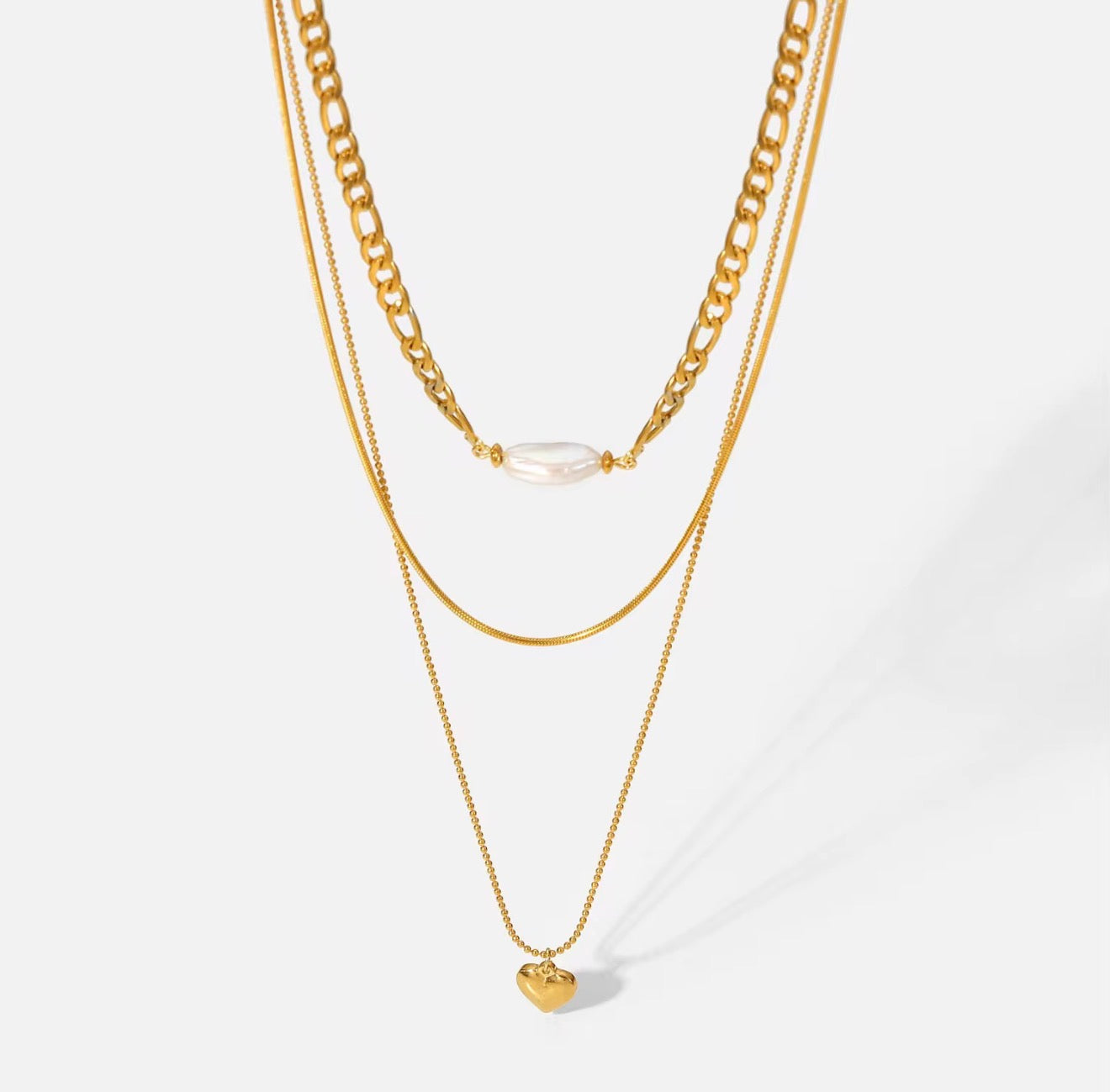 Pearl Necklace Trio