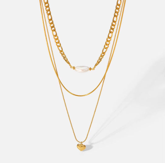 Pearl Necklace Trio