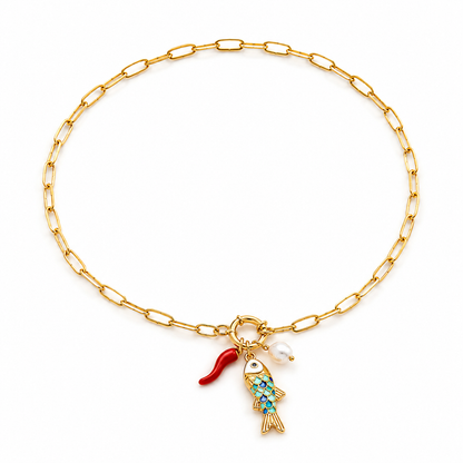 Amira Charm Necklace