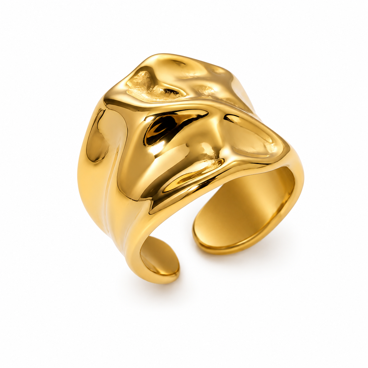 Solar Gold Ring