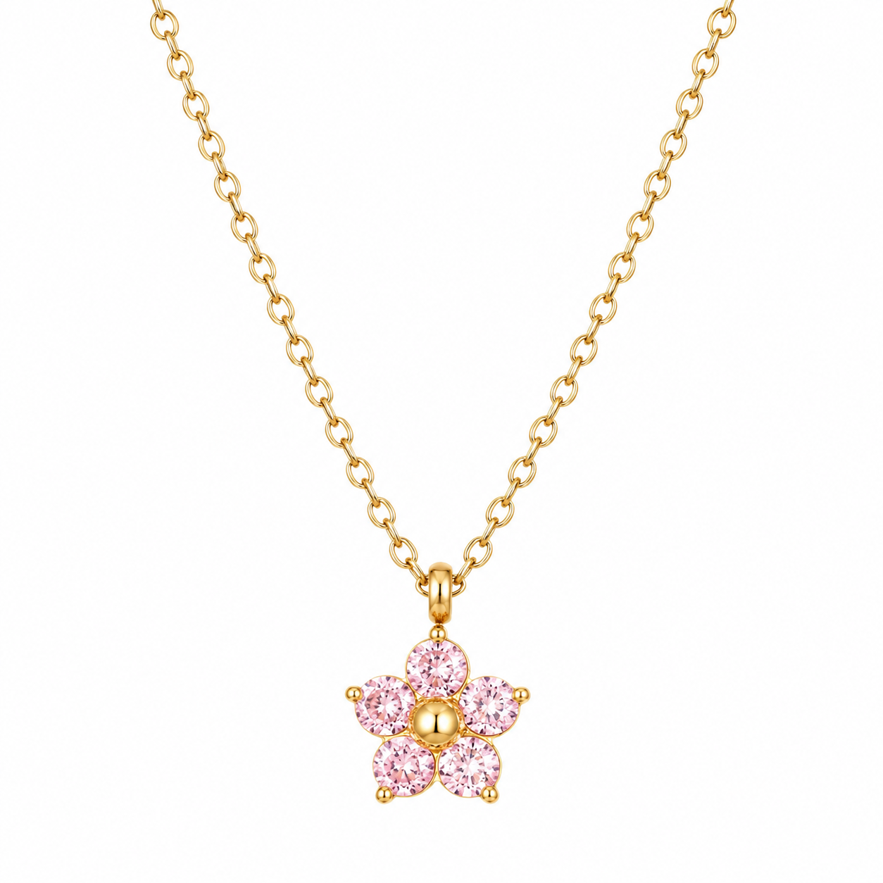 Kim Flower Necklace