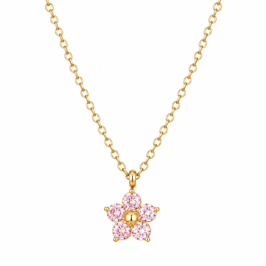 Kim Flower Necklace