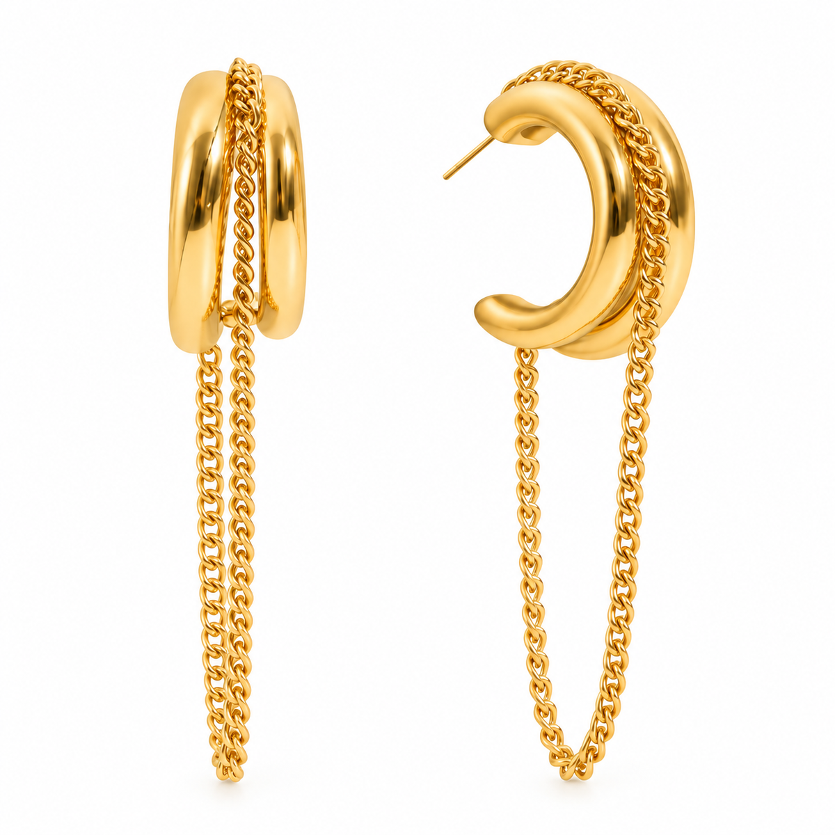 Izzy Chain Hoops