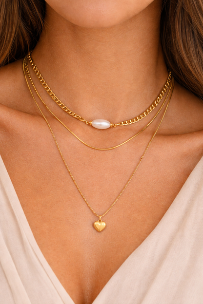 Pearl Necklace Trio
