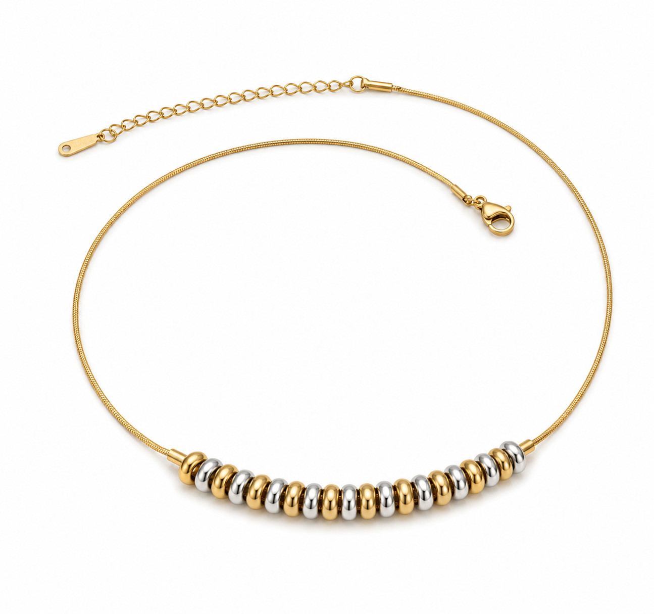 Aurora Two Tone Necklace