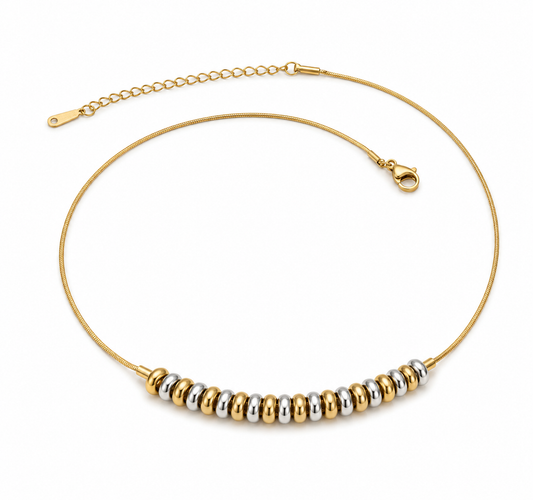 Aurora Two Tone Necklace