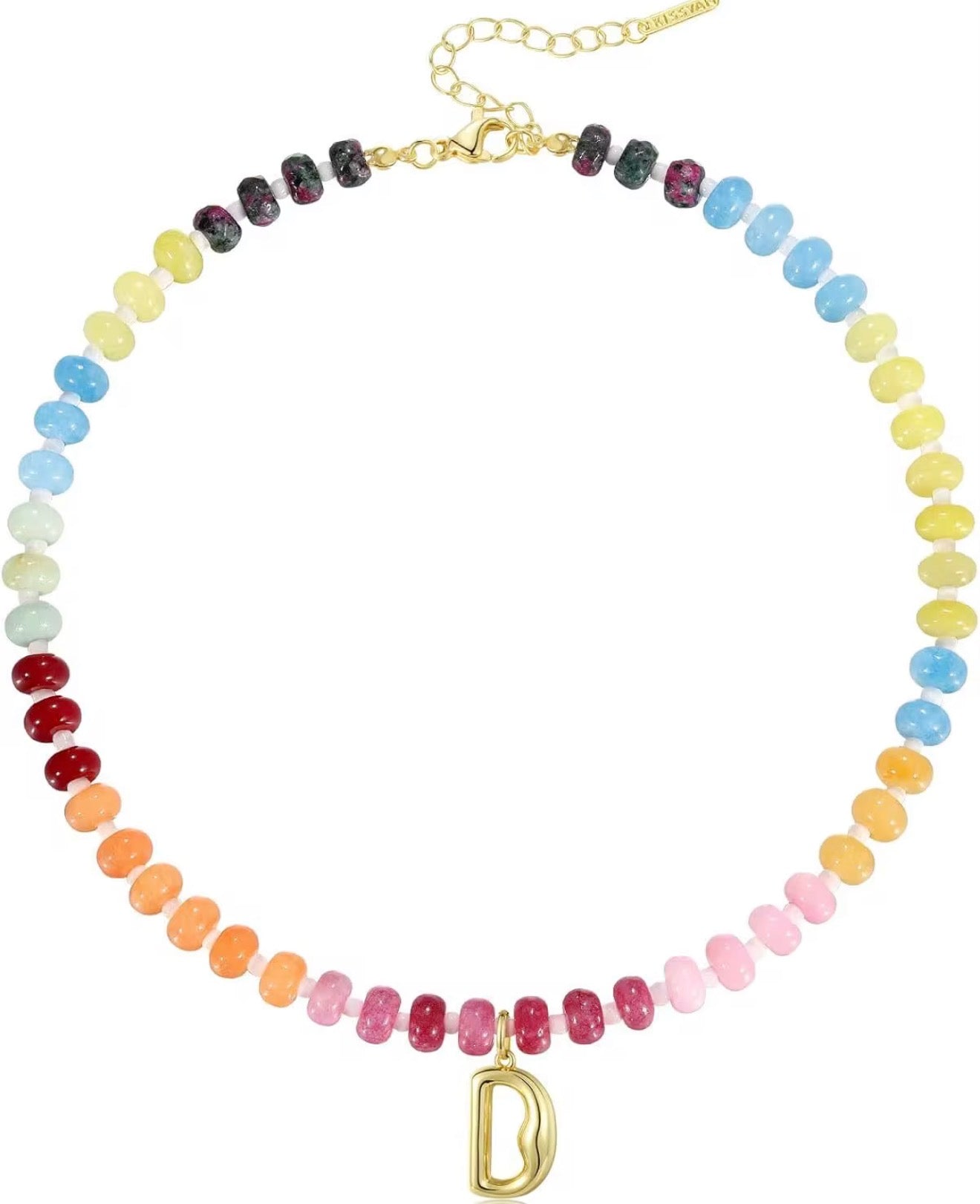 Summer Initial D Necklace