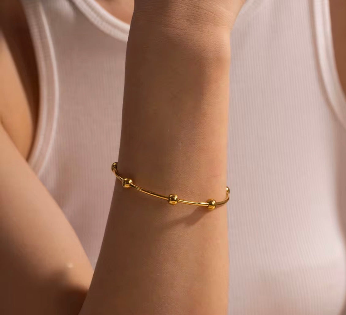 Precious Beaded Bangle