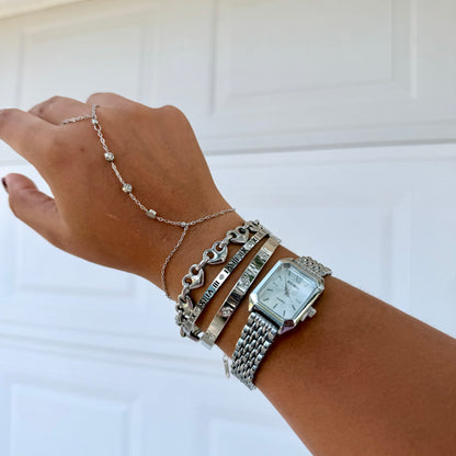 Silver Finger Hand Chain