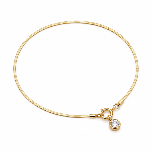 Dahlia Zirconia Bracelet