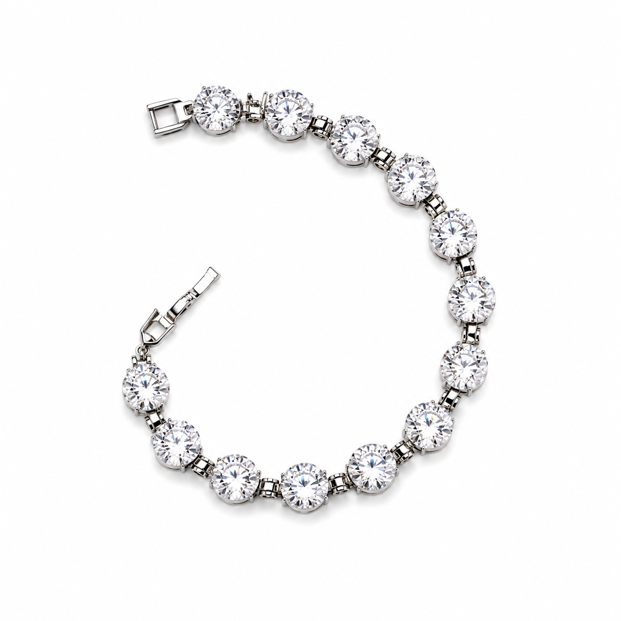 Jet Diamond Bracelet