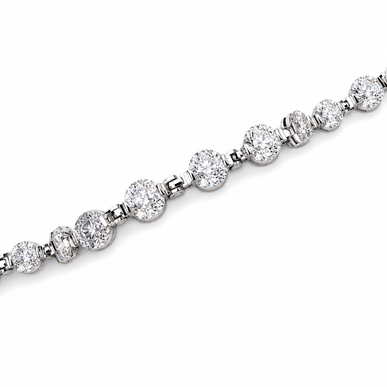 Jet Diamond Bracelet