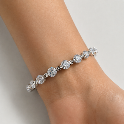 Jet Diamond Bracelet