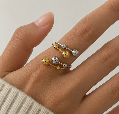 Duo Twist Ring